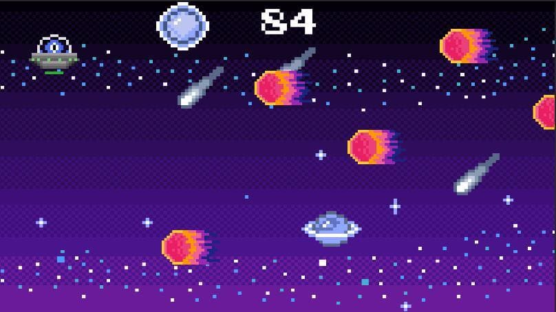 Alone in Space (itch) (Majd Damerji) screenshot 2