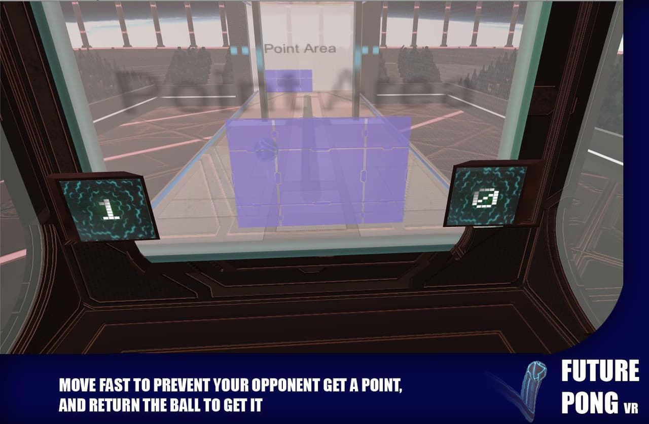 Future Pong VR - Cardboard Android