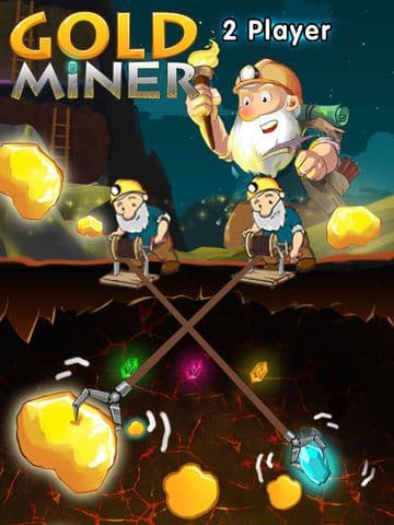 Gold Miner—2 Player Games & Classic Pocket Mine Digger Adventure(Free+Online) screenshot 2
