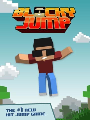 Blocky Jump Bro 3D - Run Block Roads Escape Adventure Story screenshot 2