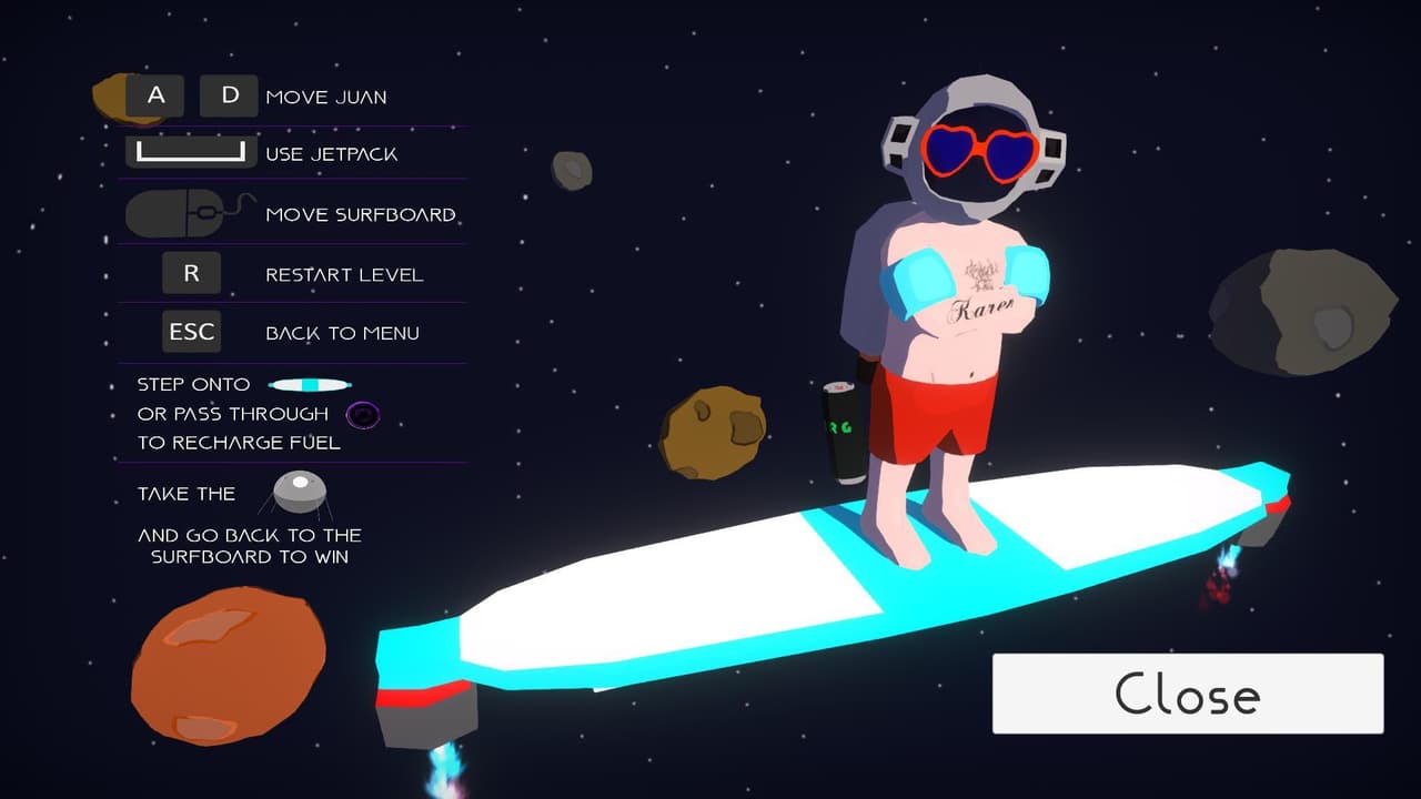 Only Juan in Space