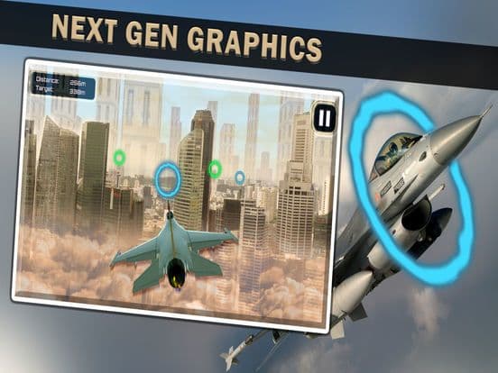 F16 Nitro Aeroflight - Air Fighters Pilot Landing screenshot 3