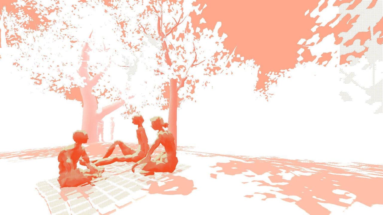 There are people in the park screenshot 2
