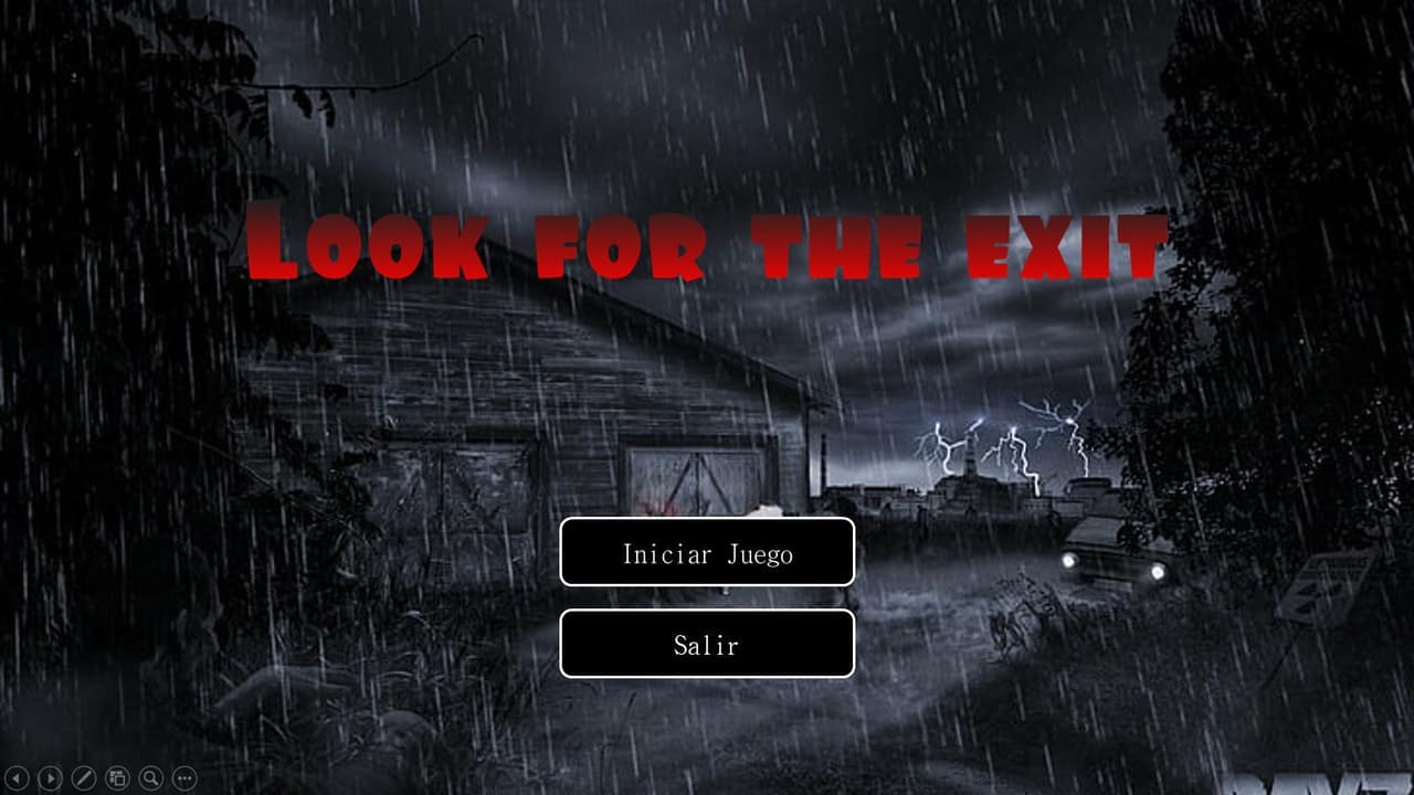 Look for the exit