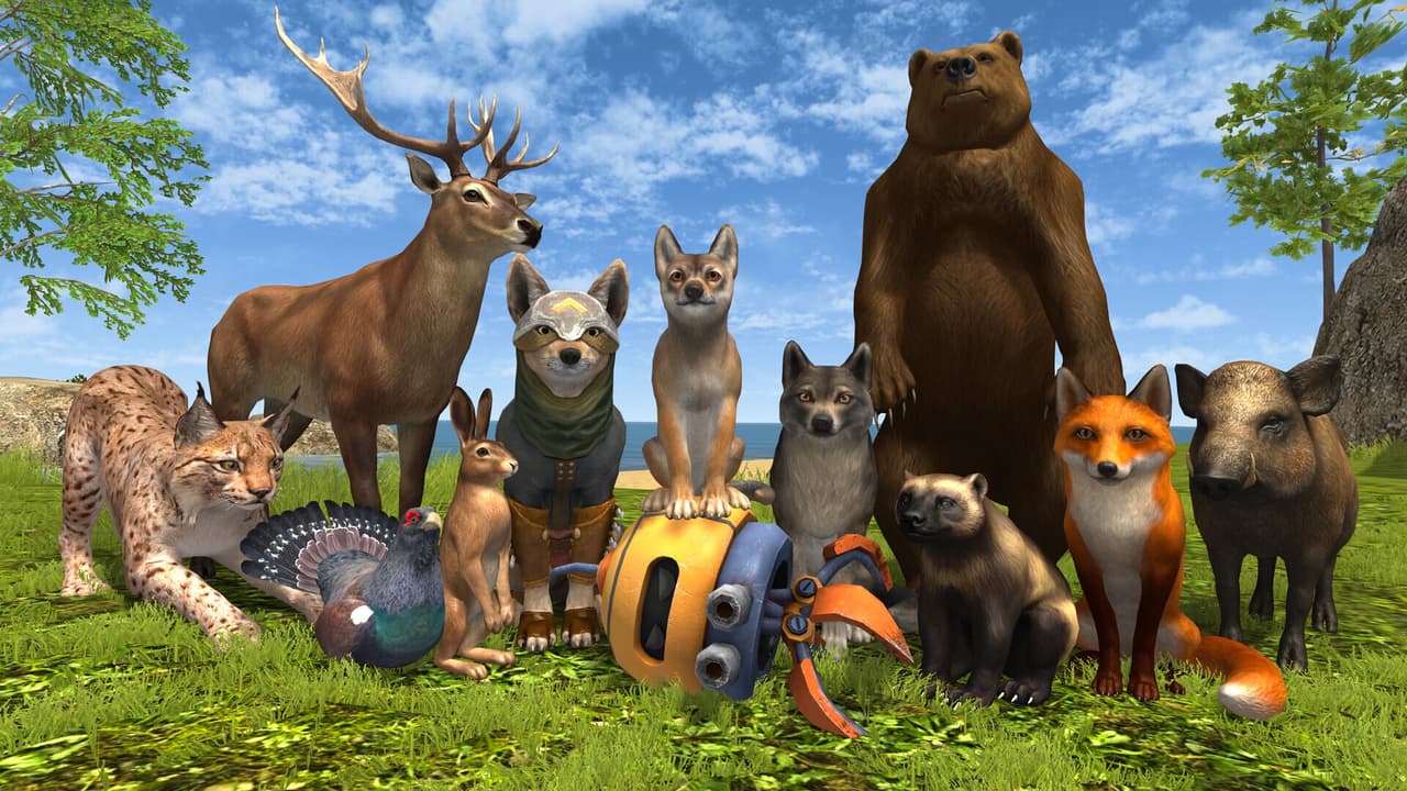 Wolf Hero: Animals vs Robots screenshot 2
