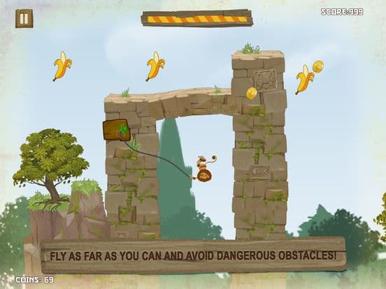 Rope Hanger: Monkey Ninja screenshot 6