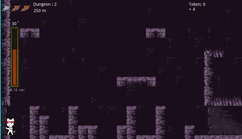 White Cat Wanders in The Dark Assbyss screenshot 3