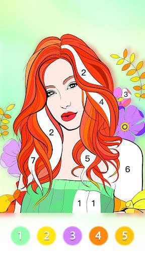 Coloring Fun: Color by Number Games screenshot 2