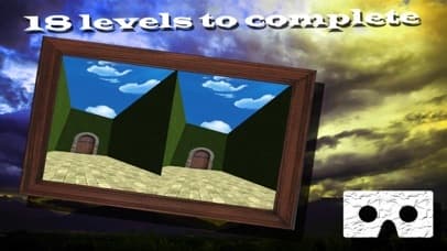 VR Maze Run Journey for Cardboard glasses screenshot 2