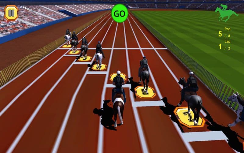 Horse Racing 3D 2015 Free screenshot 3