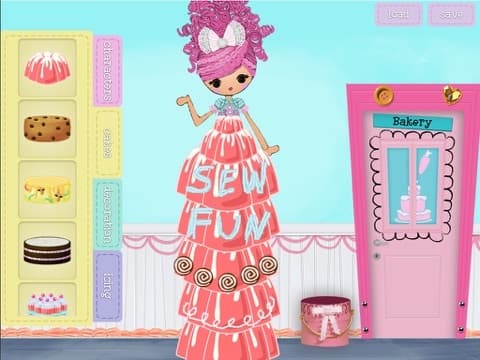 Lalaloopsy Cake Fashion screenshot 5