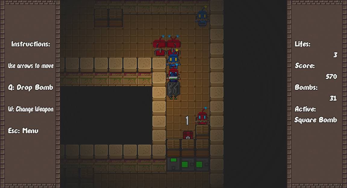 Robo Tomb, Ludum Dare 40 Edition