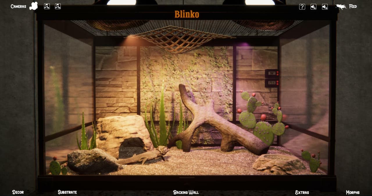 Digital Terrarium - Pogona Virtual Pet screenshot 2
