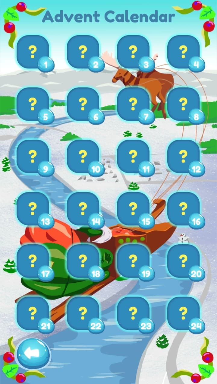 Advent Games Festival - Advent Calendar screenshot 2