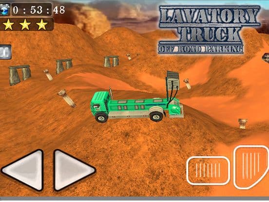 Lavatory Truck Offroad Parking screenshot 4
