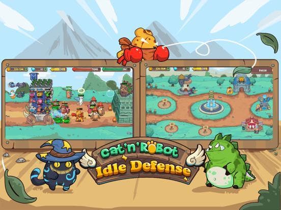 CatnRobot: Idle Defense screenshot 5
