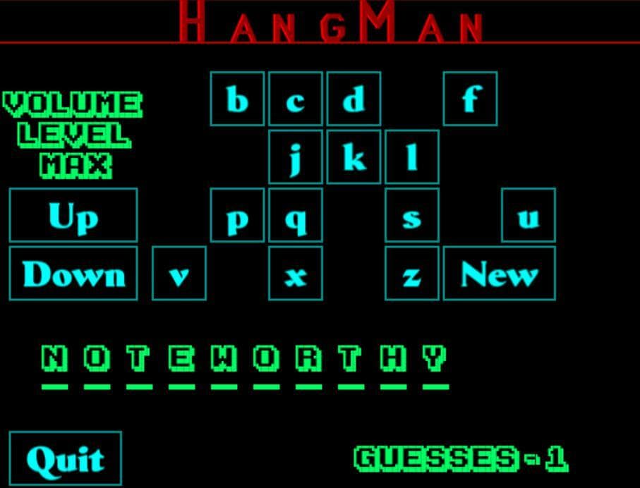 Hangman (itch) (JesseWebb)