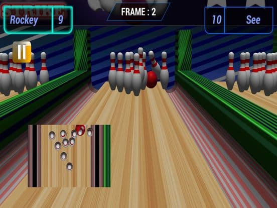 Realistic Bowling Strike 3d screenshot 2