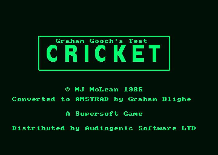 Graham Goochs All Star Cricket screenshot 4