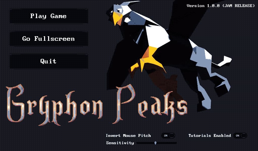 Gryphon Peaks - Ludum Dare #46 Jam Entry screenshot 3