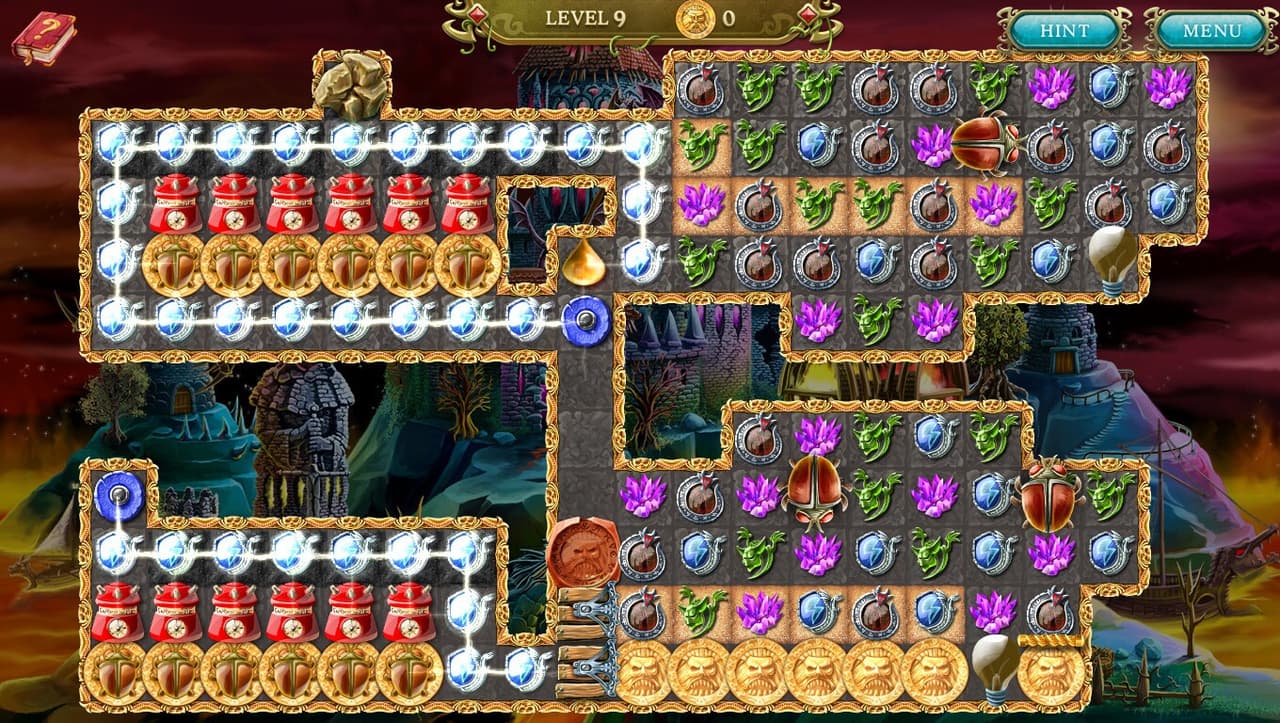 Cursed House 10 - Match 3 Puzzle screenshot 3