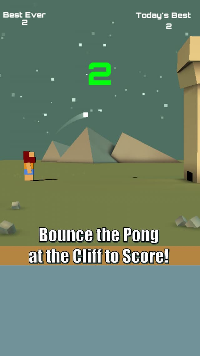 Caveman Pong screenshot 2