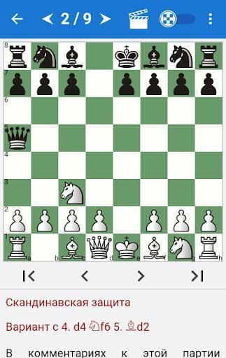 Chess Tactics in Scandinavian Defense