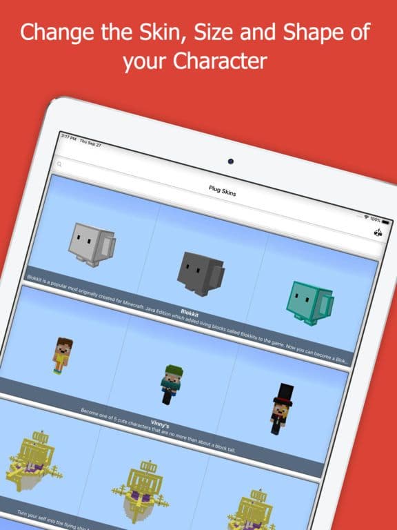 Plug Skins 4D for Minecraft screenshot 2