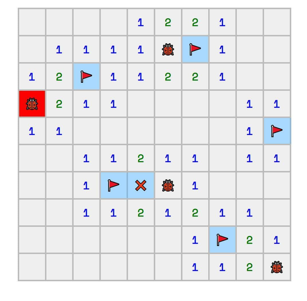 BugSweeper (Coder100)