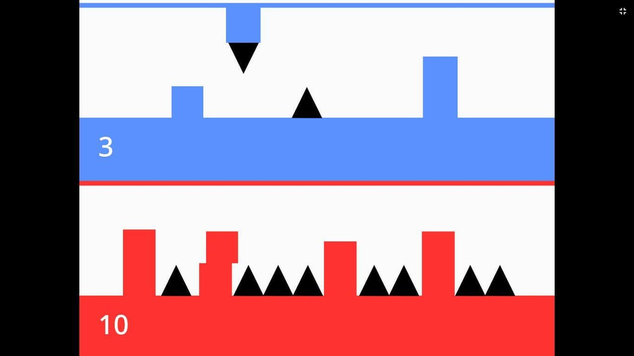 Platform Race! (2 player) by Israel Cascante screenshot 3