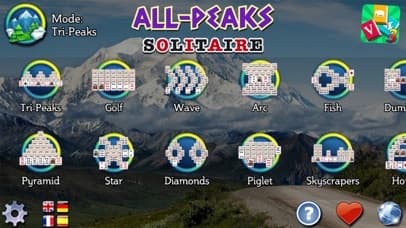 All-Peaks Solitaire Pro screenshot 2