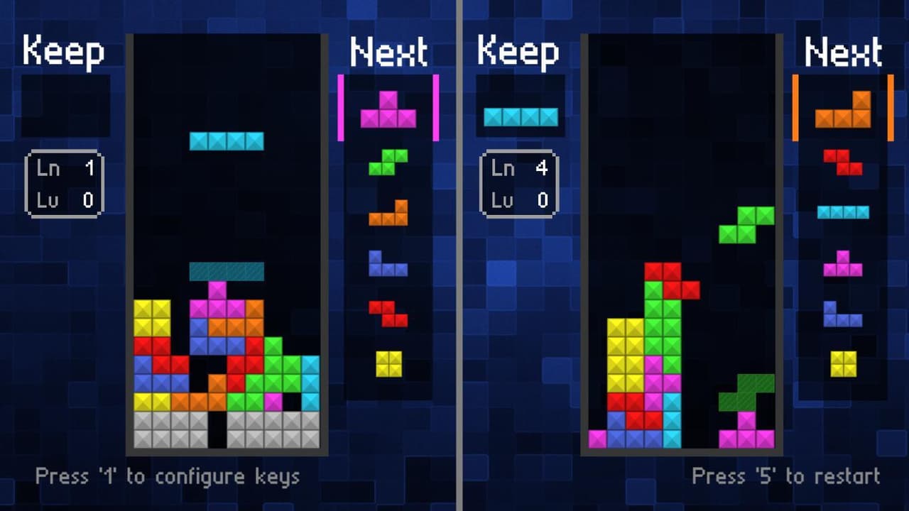 Tetris 2 players