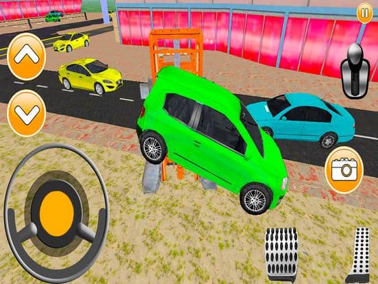 City Car Lifter Parking Game screenshot 2