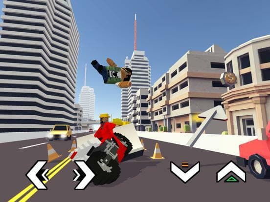 Blocky Moto Racing screenshot 6