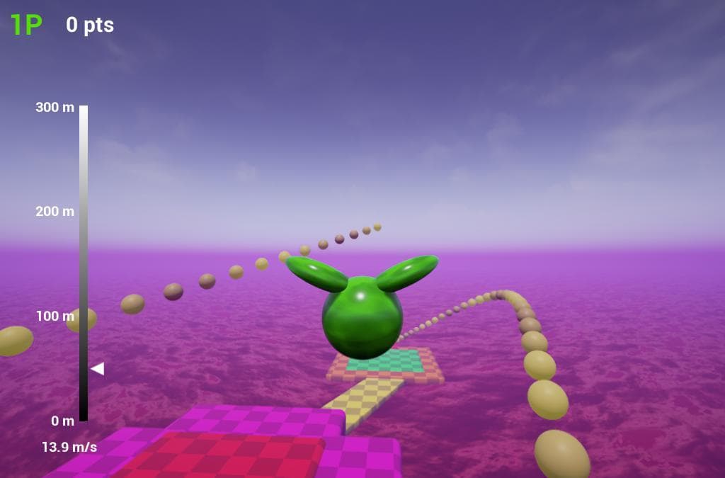 S.S. Slime Kat Slalom screenshot 2