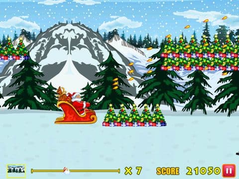 Amazing Santa Racing Skateboard Game screenshot 4