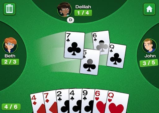 Simple Whiz Spades - Classic Card Game screenshot 3