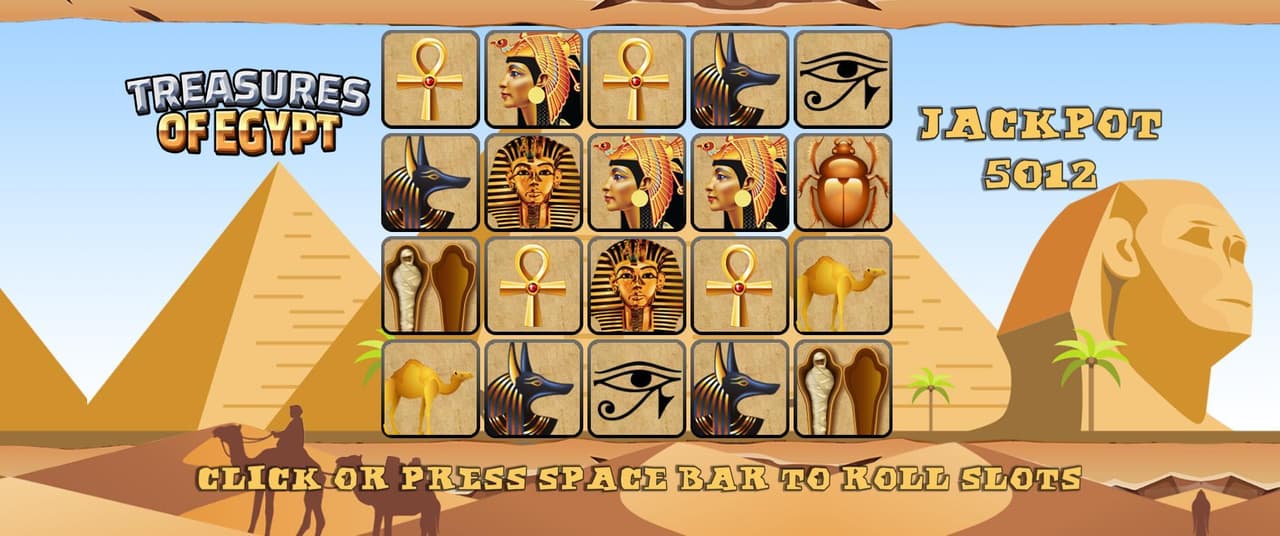 Treasures of Egypt Slots