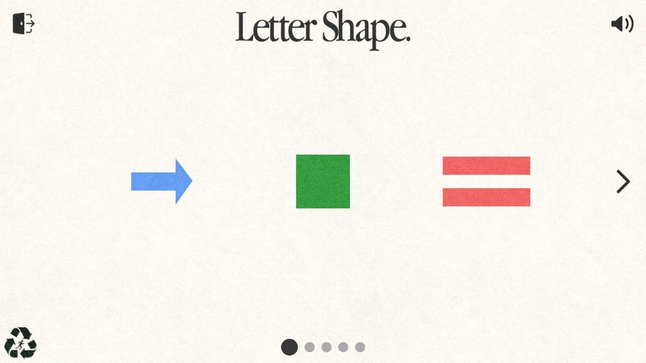 Letter Shape. screenshot 4