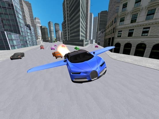 Flying Car Racing Simulator screenshot 4