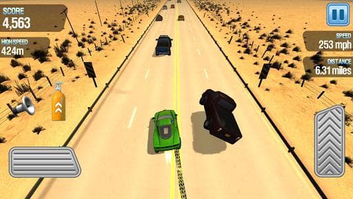 Traffic Racing - How fast can you drive? screenshot 5