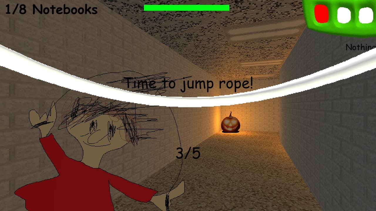 Baldis basic in halloween party