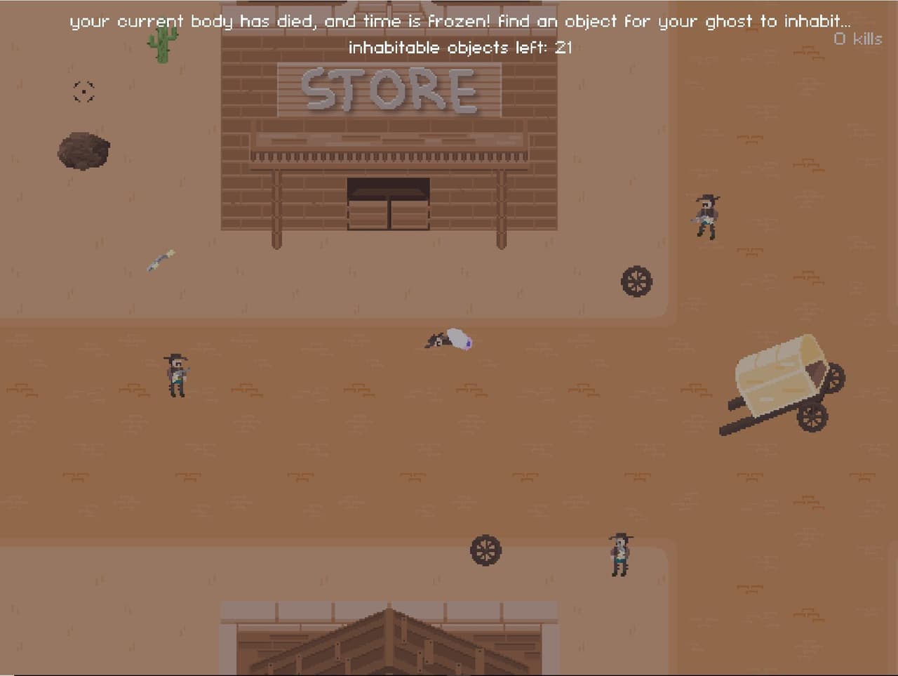 Ghost Town (itch) (Bubadabado) screenshot 2