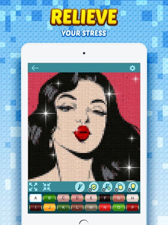 Cross Stitch: Color by Letters screenshot 5