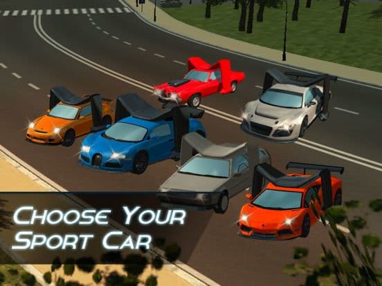 Flying Sport Car Simulator 3D - Fly a futuristic super car!