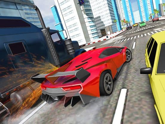 Extreme Car Driving in City screenshot 2