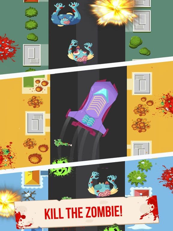 Zombie Drift: Smashy road trip screenshot 3
