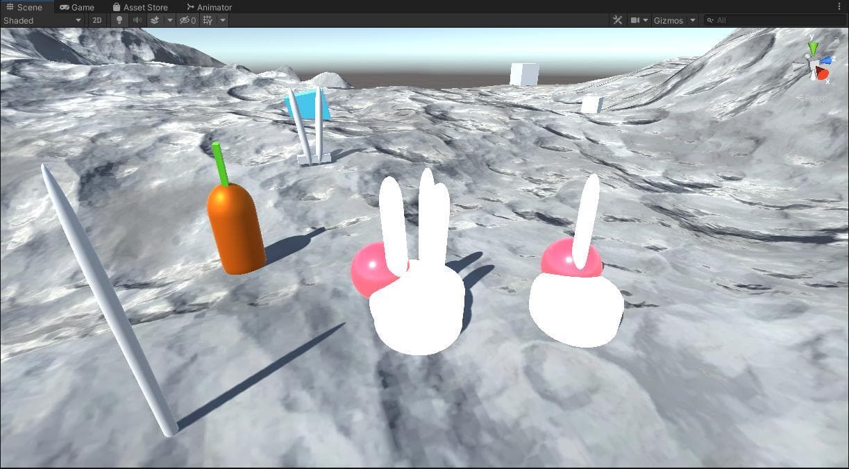 A Prototype of Walking on the Moon