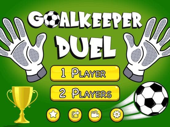 Goalkeeper Duel - One Screen 2 Players soccer game screenshot 3