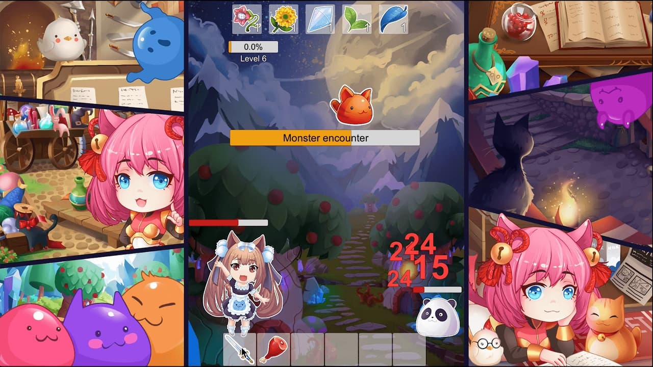 Slime Age: Parody MMORPG Clicker screenshot 6